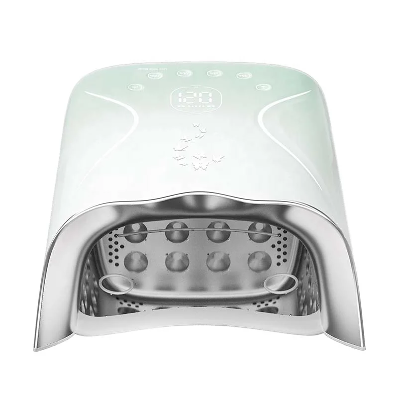 OEM Högpresterande 115 W Professionell Gel-ljus för Nagellack Snabb Härdning Ultraviolett Ljus Laddbar UV LED-lampa för Nagelsalong