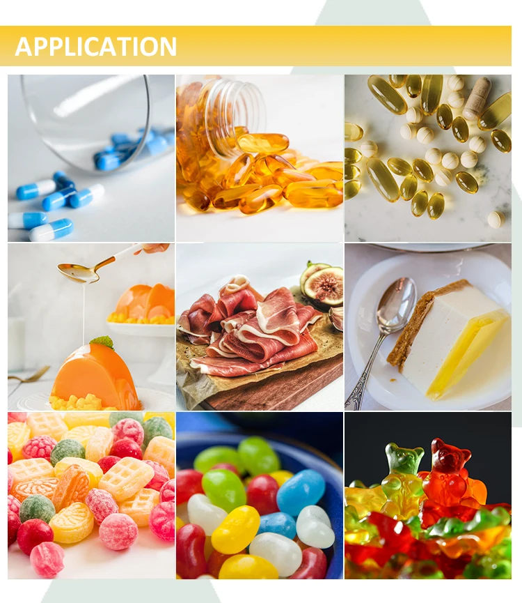 Bovine/pig Skin Gelatin High Bloom 280300 Bl With Cheap Price For