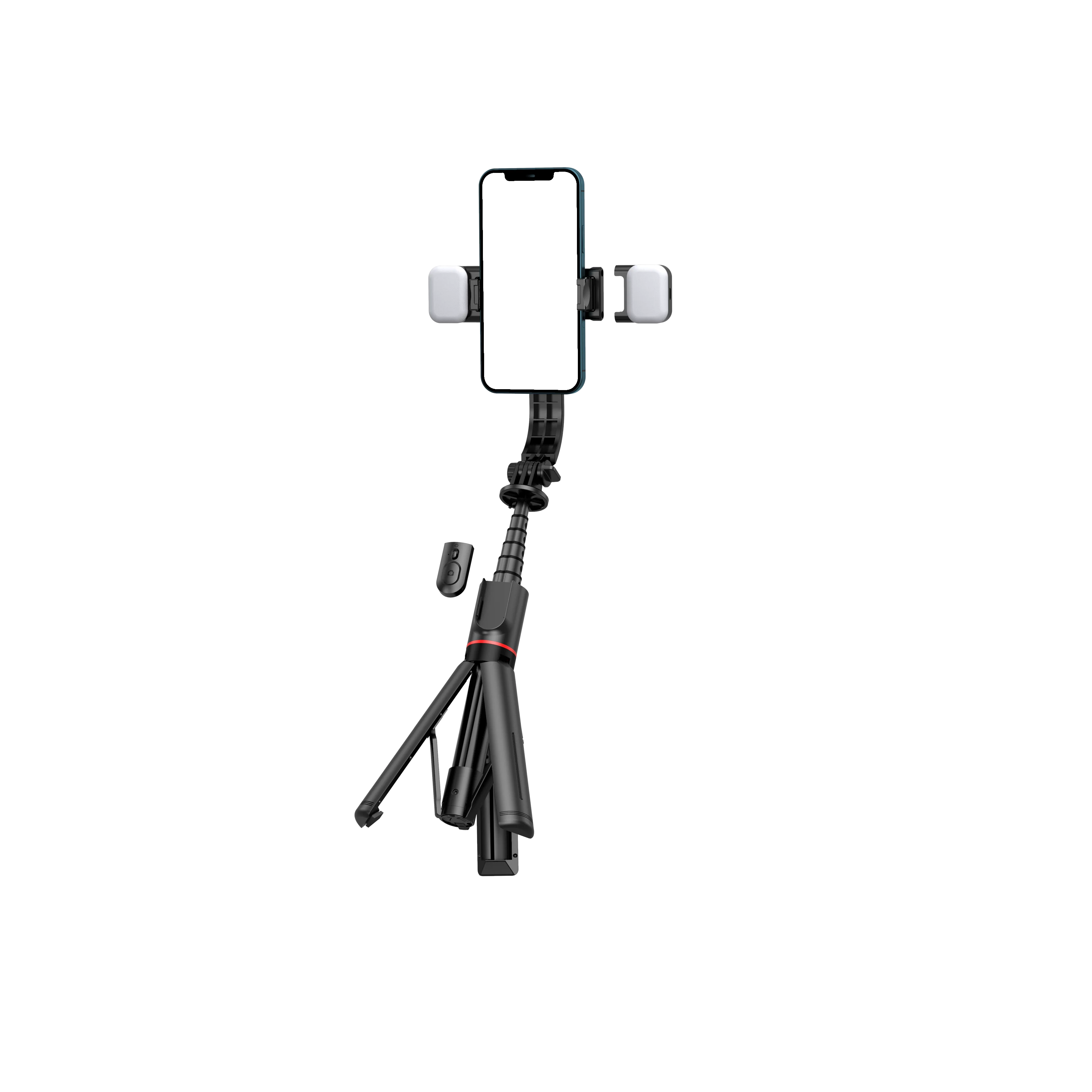 in Selfie Stick for Iphone 13 Wireless Dual Light