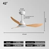 42INCH-White + wood