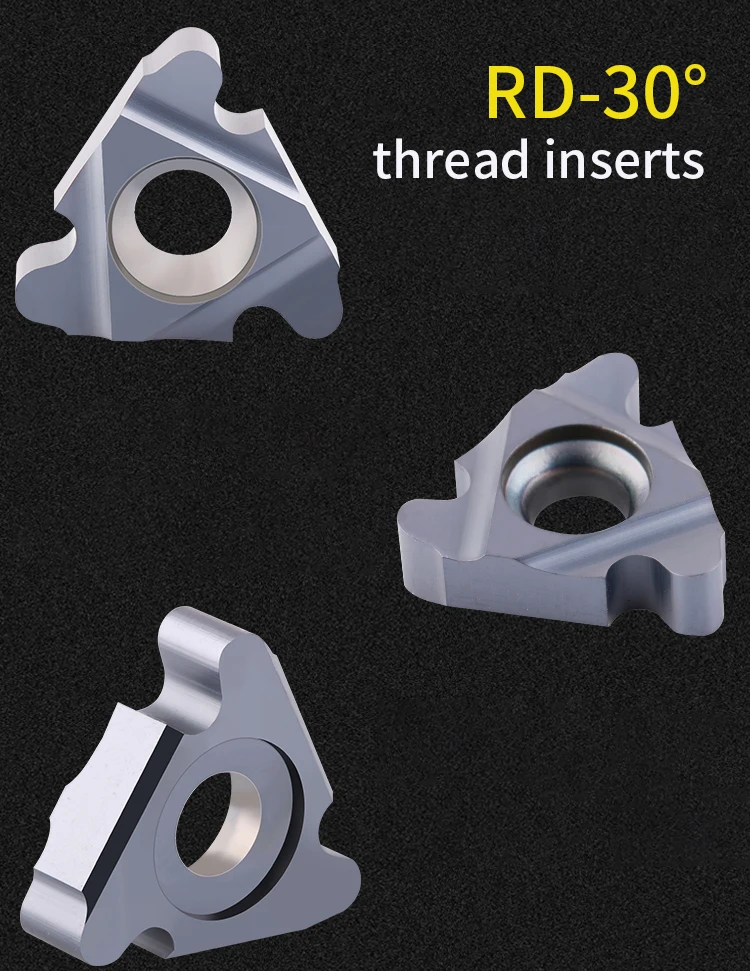 30 Degree Rd Arc Angle Internal And External Thread Cemented Carbide