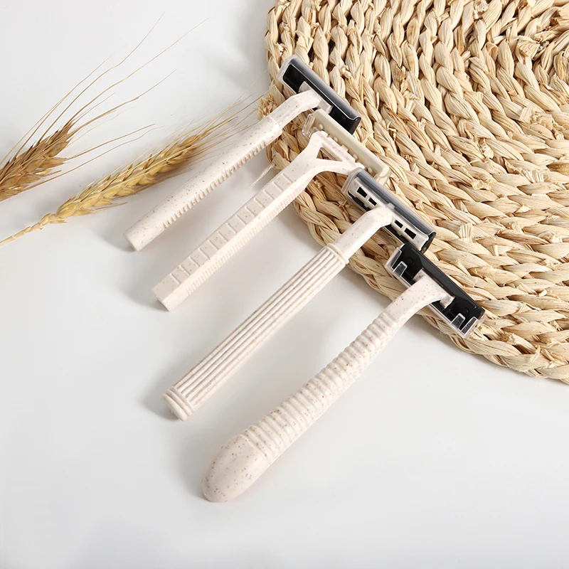 Custom Logo Eco Friendly Biodegradable Customized New Design Hotel Shaving Kit