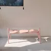 Panca rosa opaca 115*42*45