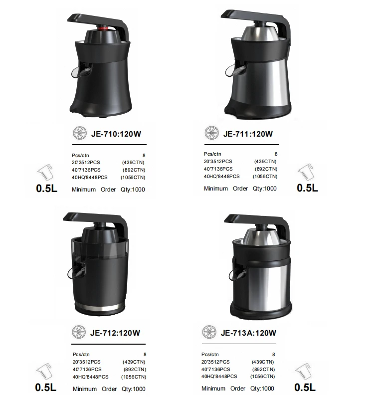product stainless steel body powerful hot sale kitchen appliance  professional blender commercial new citrus juicer handle extractor-6