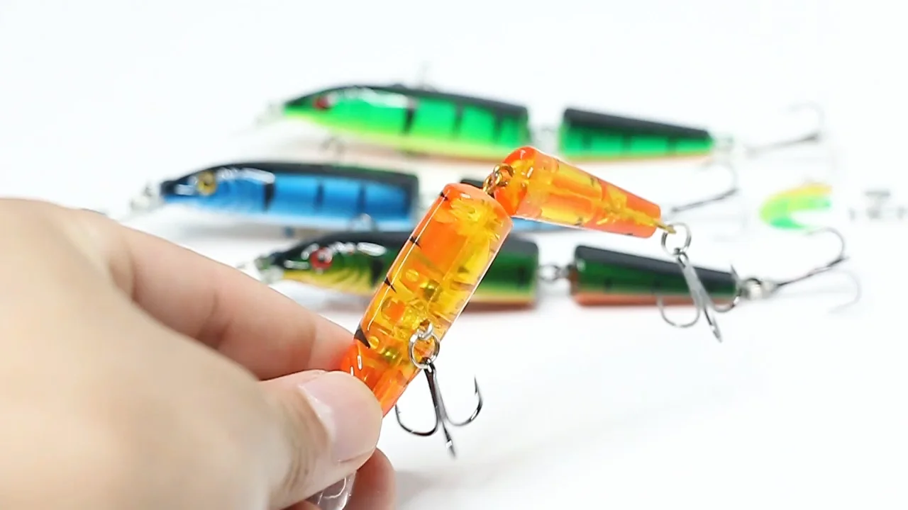 Multi Section Fishing Lure - 2 Segments for Bass Fishing