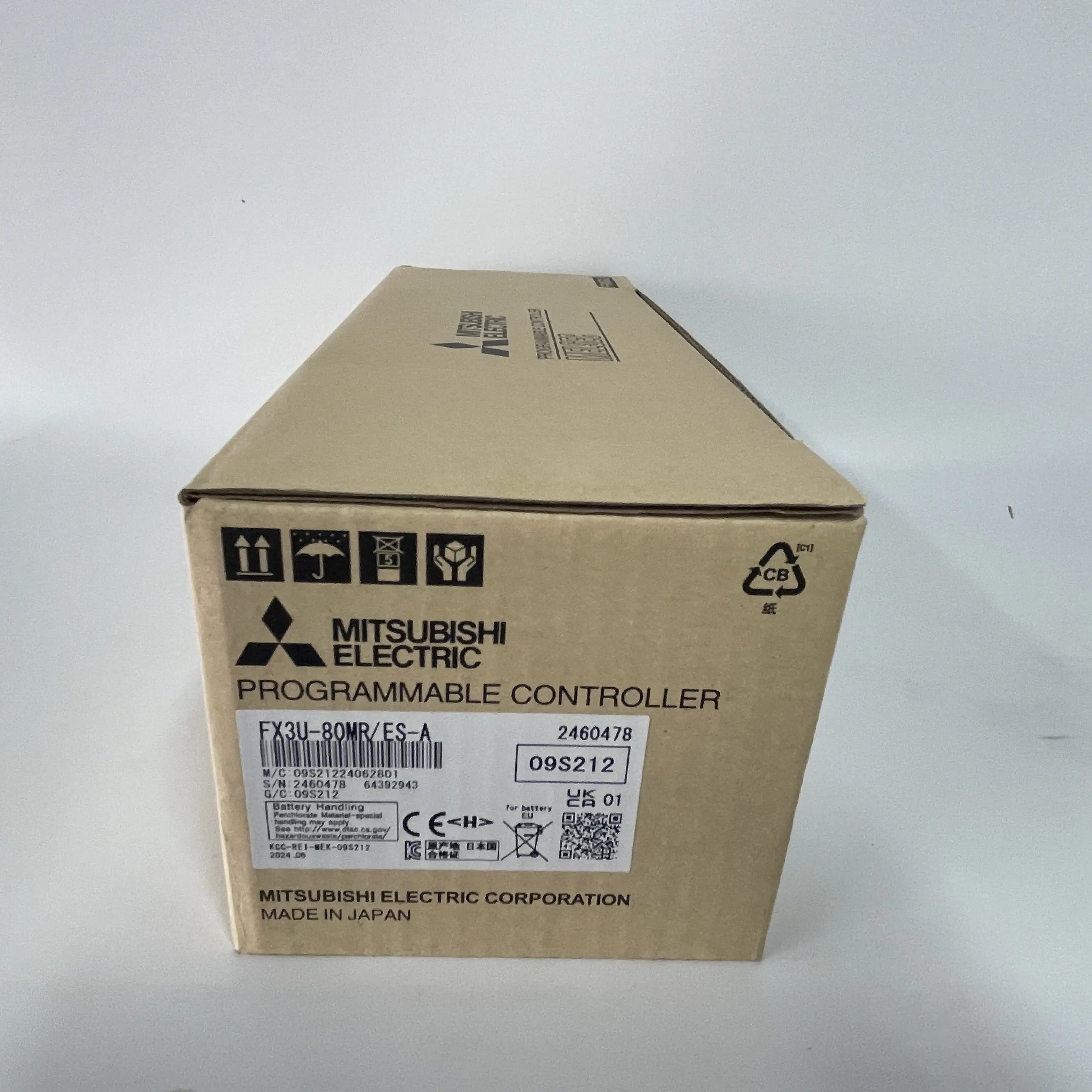 Mitsubishi Programmable Logic Controller PLC FX3U-80MR/ES-A Mitsubishi Programmable Logic Controller PLC FX3U-80MR/ES-A