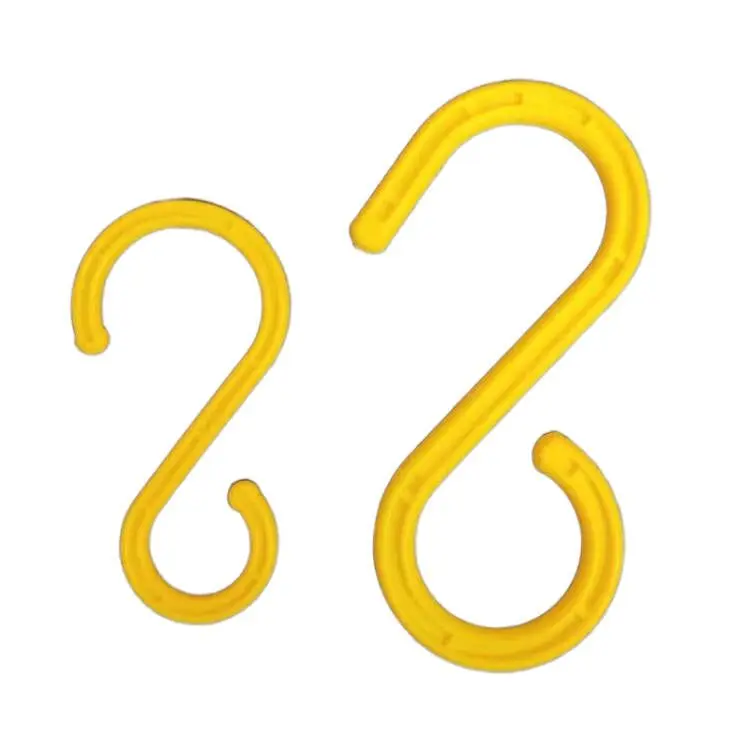 150MM Material PLASTIC Cable S Shaped Hooks Fire Retardant Grade Construction Site Wire S Hook Plastic Hook for Insulator