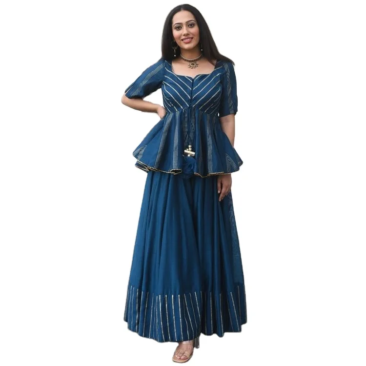 indo western crop top