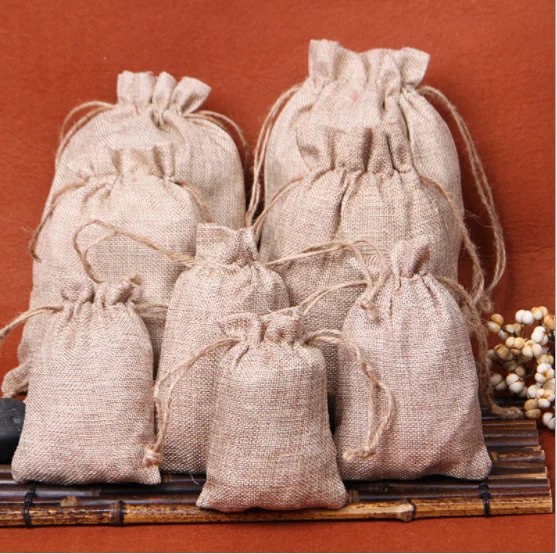 hessian produce bolsas