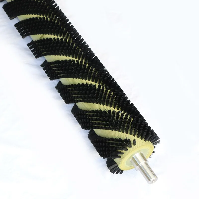 Cheap Price Easy to Install with Shaft Conveyor Cylinder Brush for Metal Processing Industry