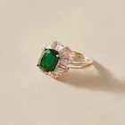 Jade Rings Rings Fashion Elegent Green Jade Rings