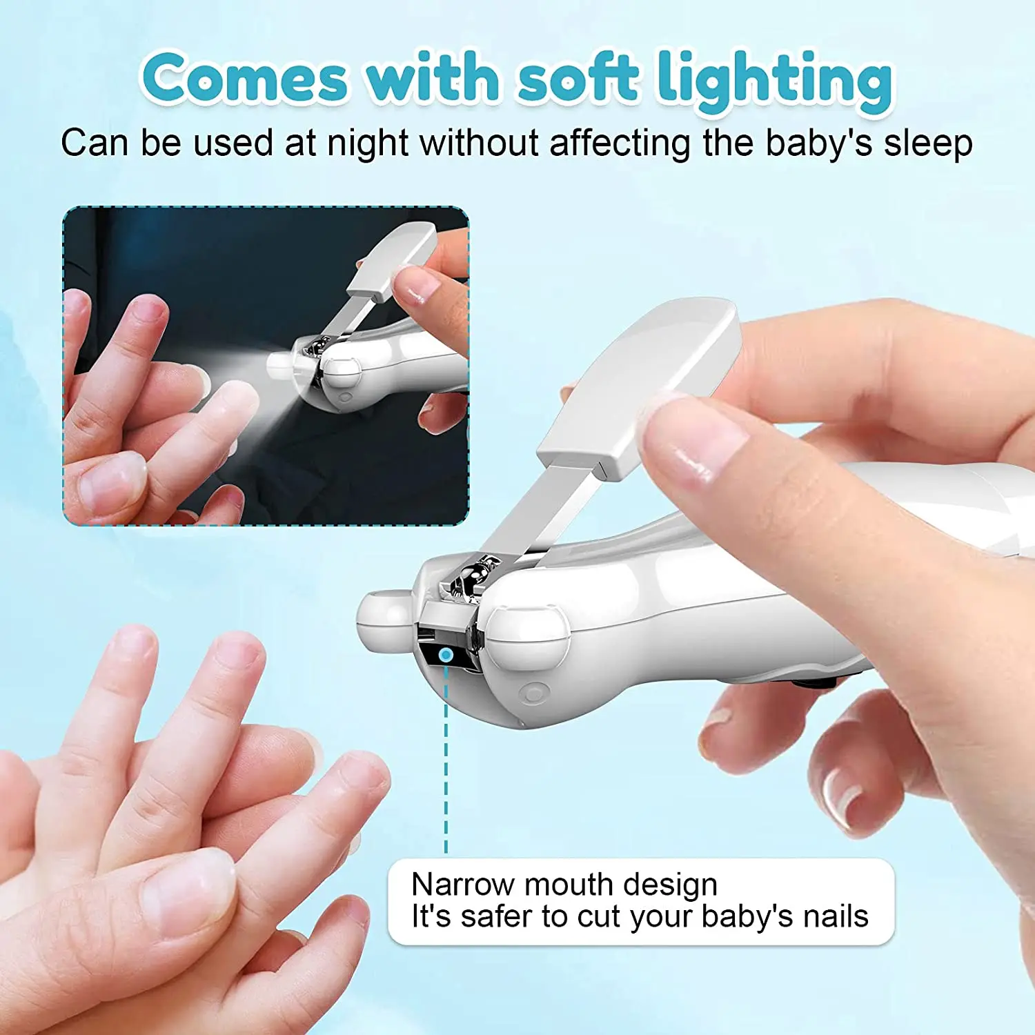 Детские щипчики для ухода за когтями по уходу за ногтями, партиями по 6 комплектов в 1 Электрический Детские щипчики для ухода за когтями уход безопасный Детский электромобиль