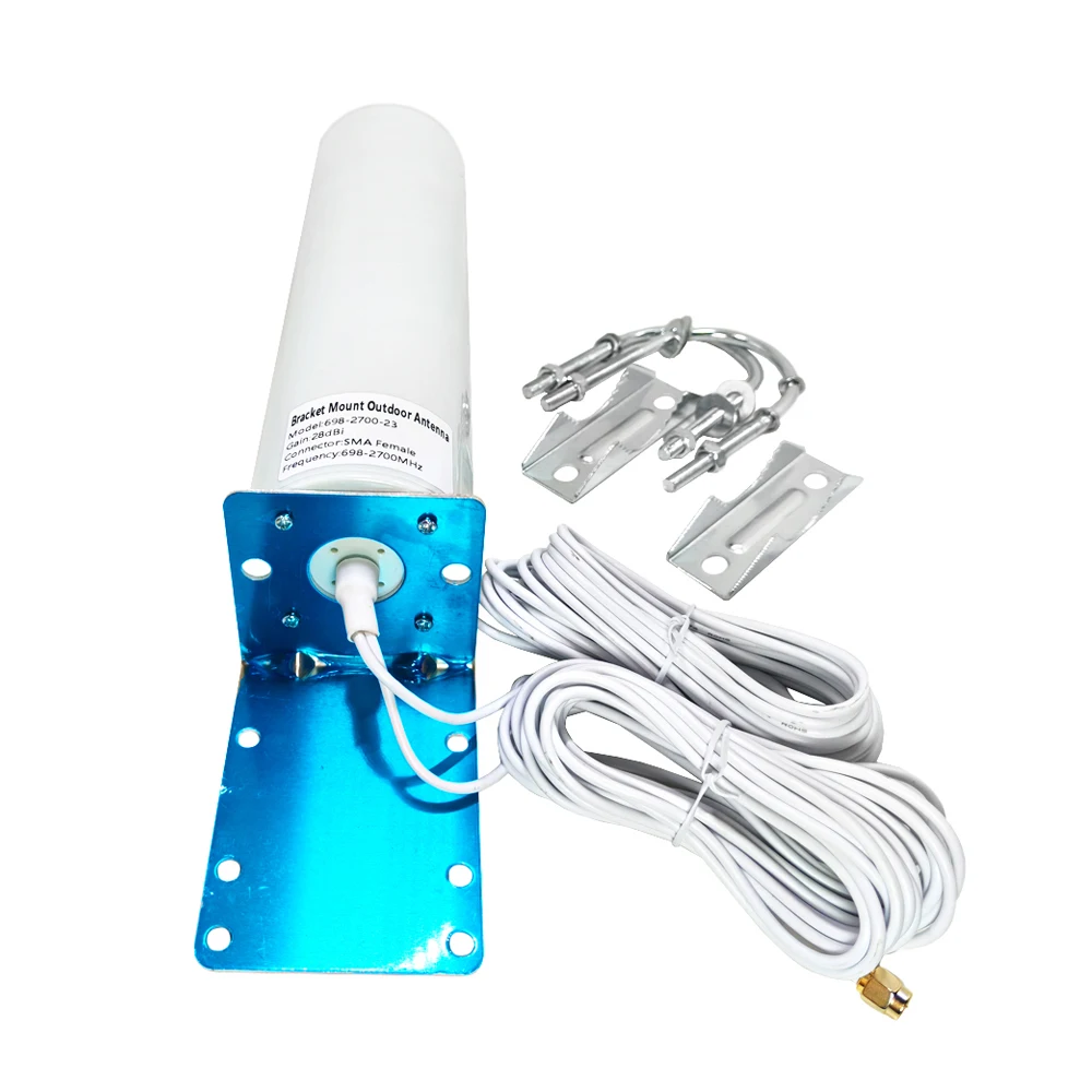 Fabrik-Hochgewinn-4G-LTE-Außen-Zylinderantenne, Signalverstärkerantenne für 4G-LTE-Router, Modems und Gateways