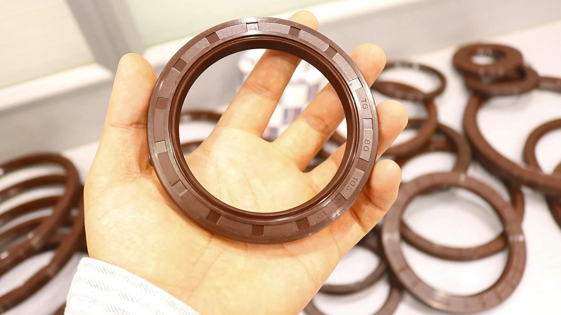 Nokcn Rubber Covered With Spring Tg4 Oil Seal Gasket Nitrile Three Lip