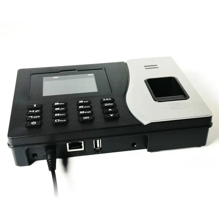 TIMY Backup Battery Finger Print Time Attendance Punch Clock Biometric Time Recording Machine