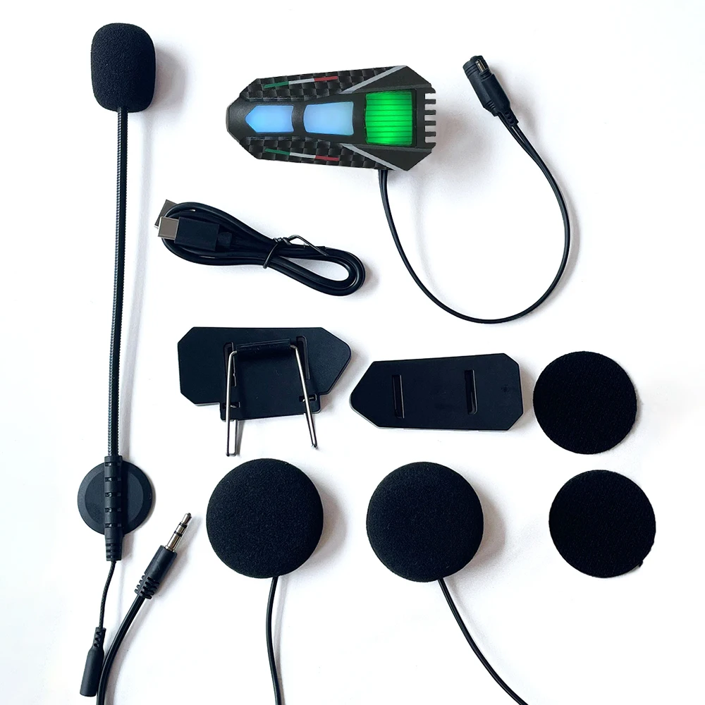 Intercom Handphone Motorcycle Wireless Intercom Headphones - Two-Way Communication