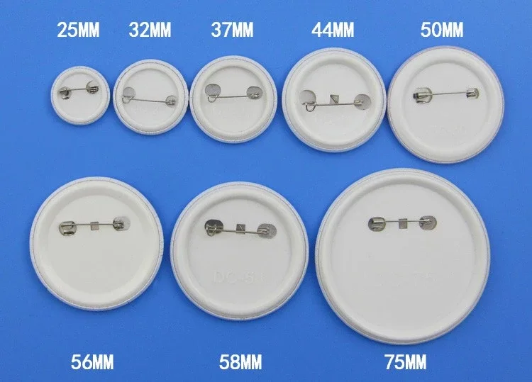 Auplex New Design 32mm Pin Button Badge Maker Plastic Heat Press Badge Machine