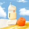 PPSU 240ml + L size nipple (6M+), Orange