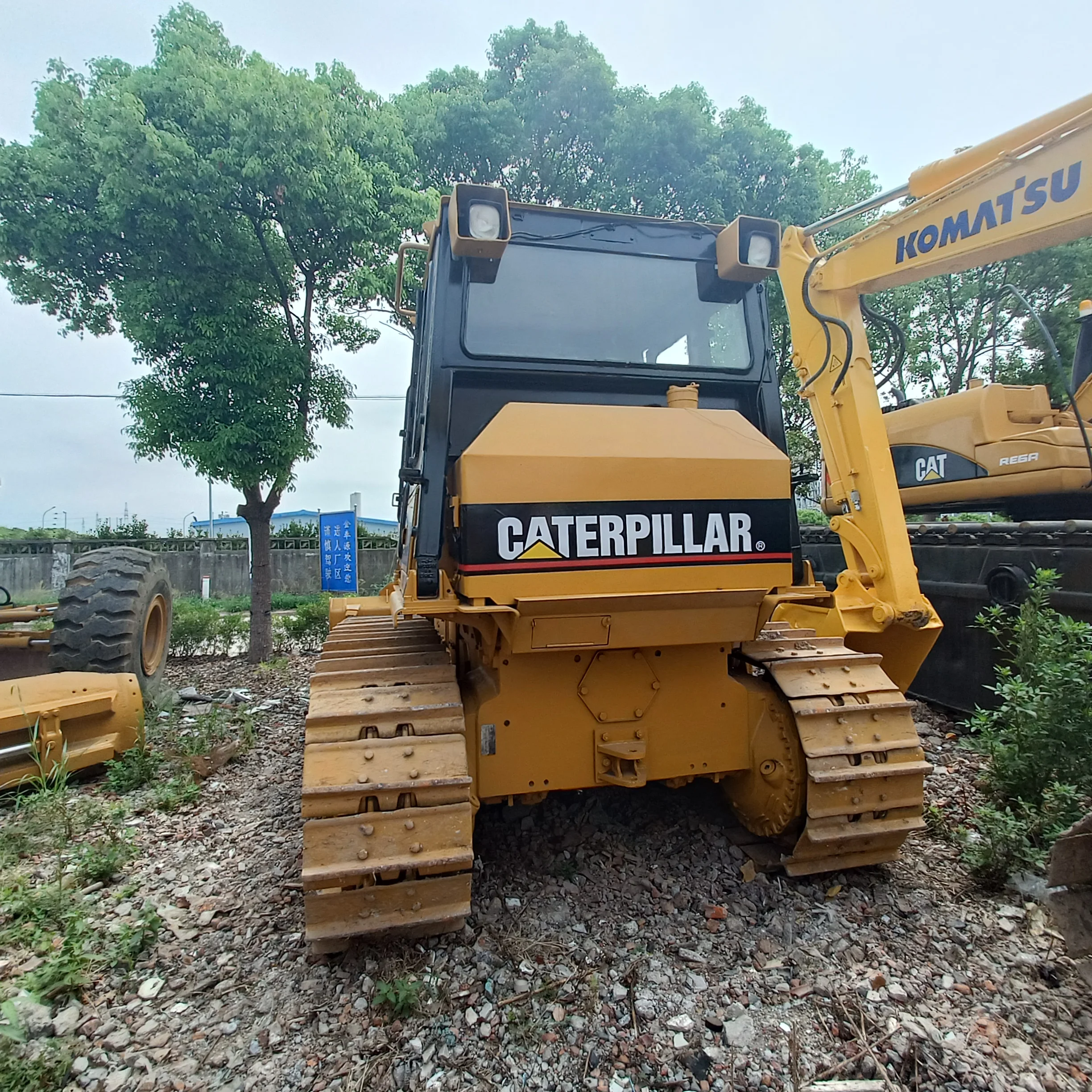 Оригинальные японские Гусеничные бульдозеры CAT D6G дешевые для продажи бульдозер/бульдозер D6