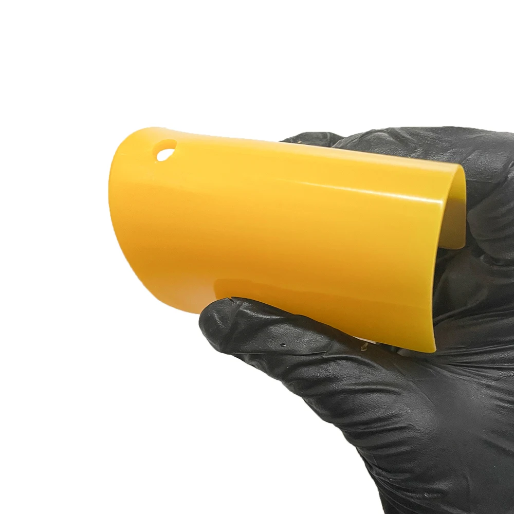 E-Z Mix Yellow Body Filler Spreader 3&Prime; X 5