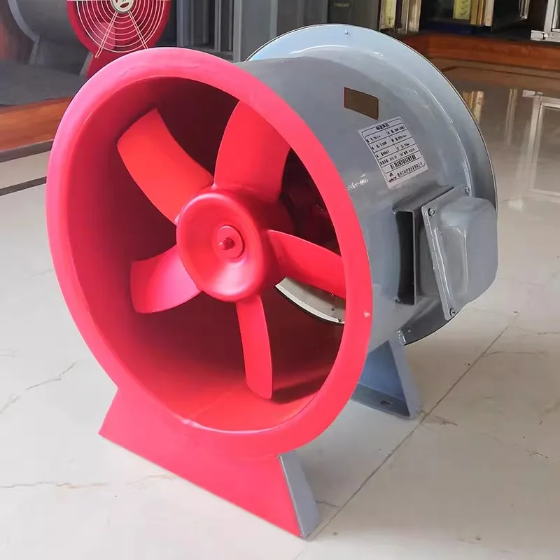 Wall Mounted Axial Fan, Explosion-proof, 230V, Steel, 1450RPM - detail 4