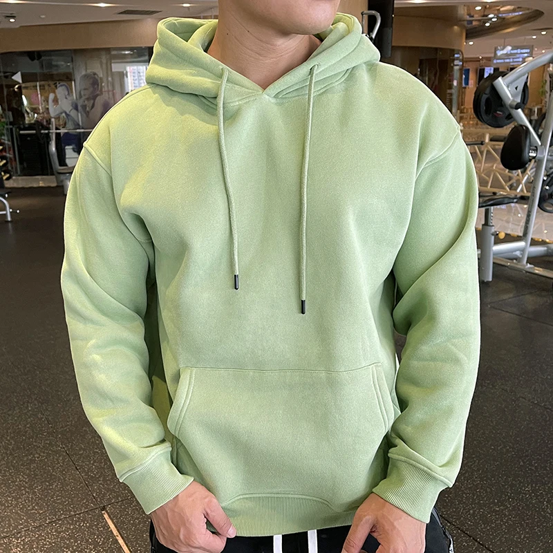 New Arrival Men Hoodie Multi Color Heavy Weight Hoodie String Running Gym  Workout Athletic Activewear Hoodies for Man