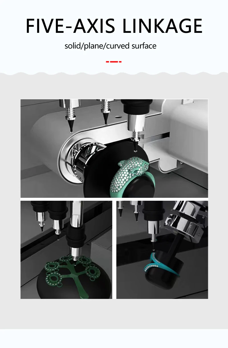 Micro Stone Setting Machine And Automatic Jewelry Stone Setting Machine