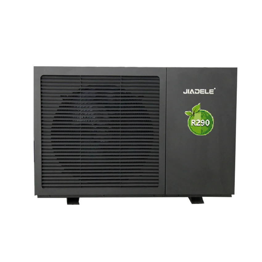 JIADELE R290 Full DC Inverter Heating Cooling DHW Heat Pump for Central Home Heating Air to Water Heatpump System pompa ciepla