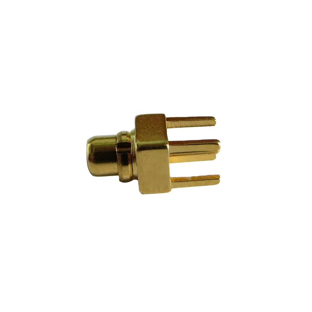 product mmcx je coaxial connector all cooper pcb mount connector male mmcx connector-1