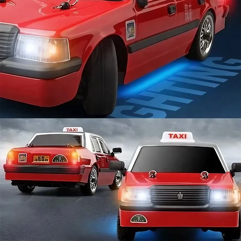 MNモデルMN38香港タクシードリフトRWD2.4Ghzラジオ1/16 RTR20KM