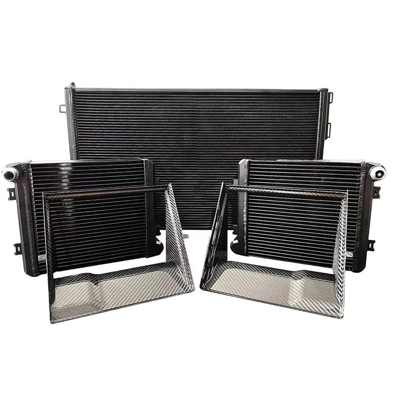 Front Mount Heat Exchanger for Mercedes Benz C63 W205 Small Radiator Kit