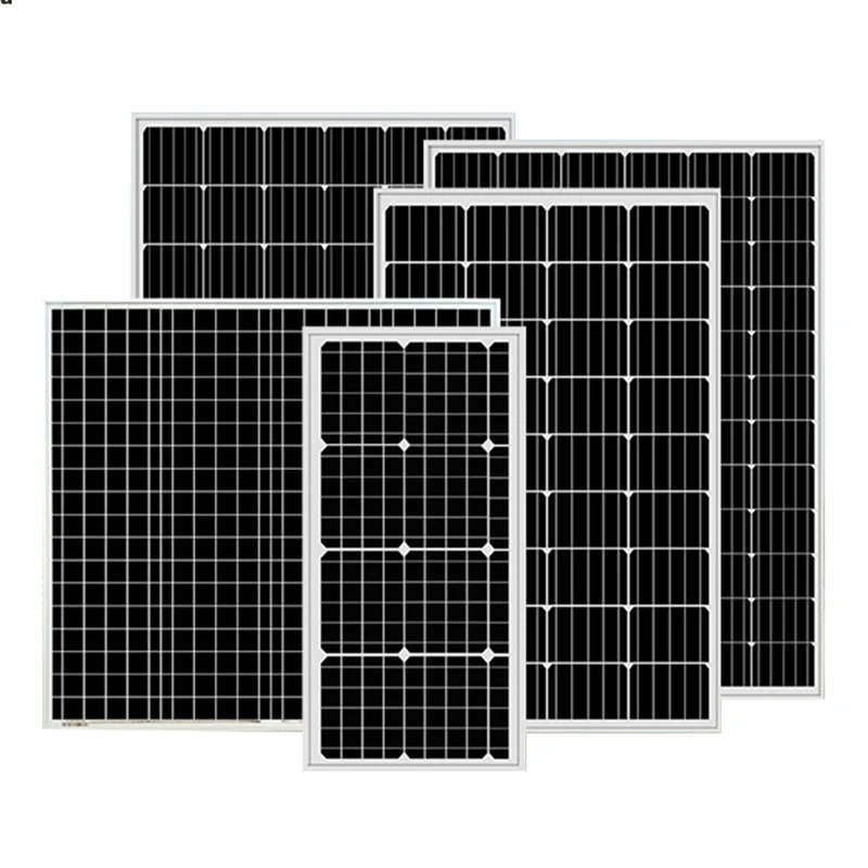 Dimensions Of 300 Watt 500W 700W 1000W Solar Panel 182Mm 210Mm A-grade Mono Solar Panel with MPPT