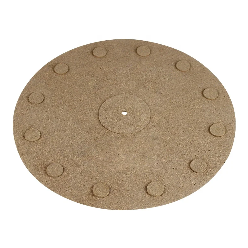 Phono Turntable Platter Mat In Cork / Felt / Rubber / Leather / Carbon Fiber / Acrylic Vinyl