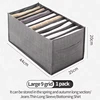 Caja de almacenamiento gris de 9 compartimentos.