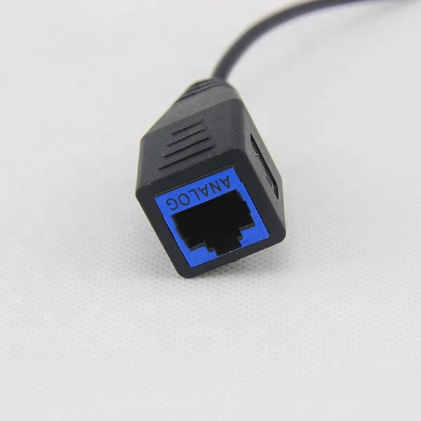 RJ45 1 Input 4 Output Splitters Branch Wire Y Connector Cable