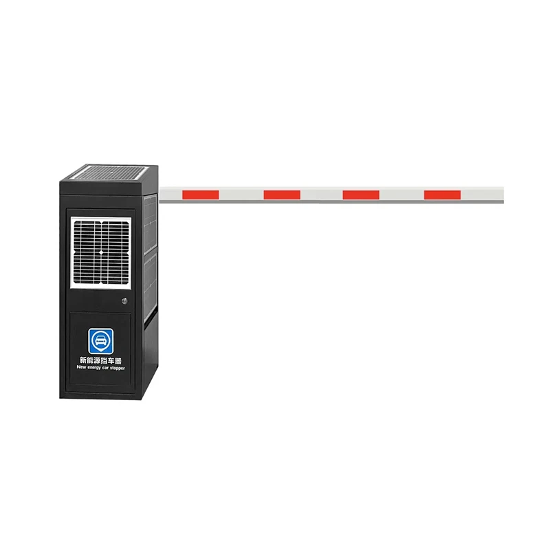 Outdoor Ce Approved Long Remote Control Distance Solar Powered Parking Barrier Gate