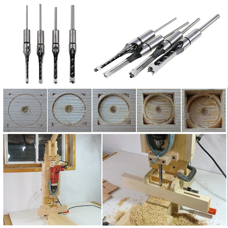 Square Countersink Adjustable Replaceable Square Hole Drill Bit Set Square Hole Cutter Buy