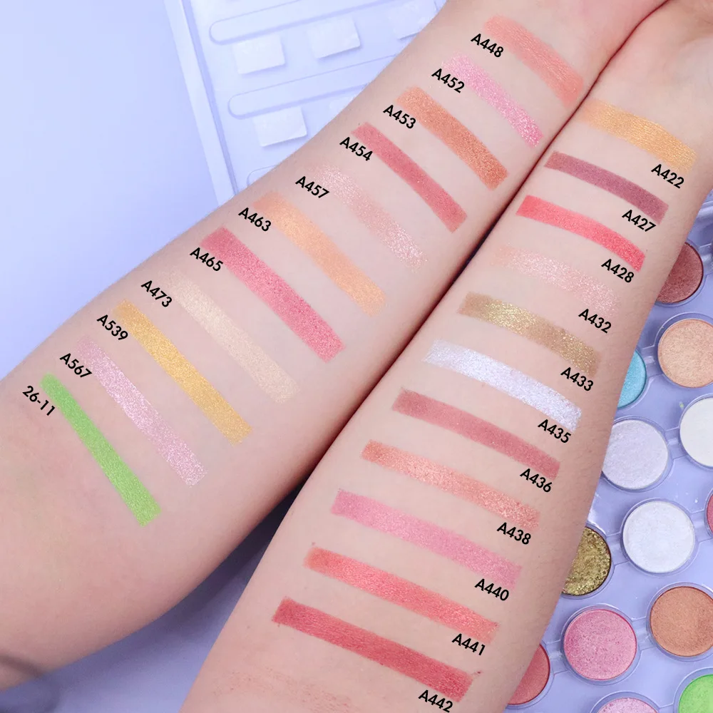 Wholesale 24 Color Shineeyeshadow Shimmer Glitter For Eyeshadow