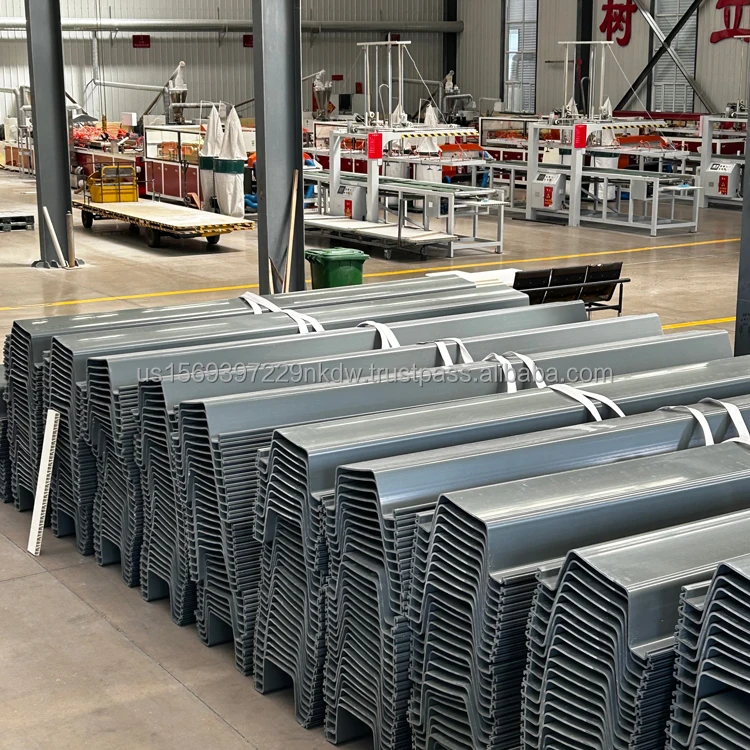 Vinyl PVC Sheet Piling Wall Bulkheads Retaining Walls for Drainage ...