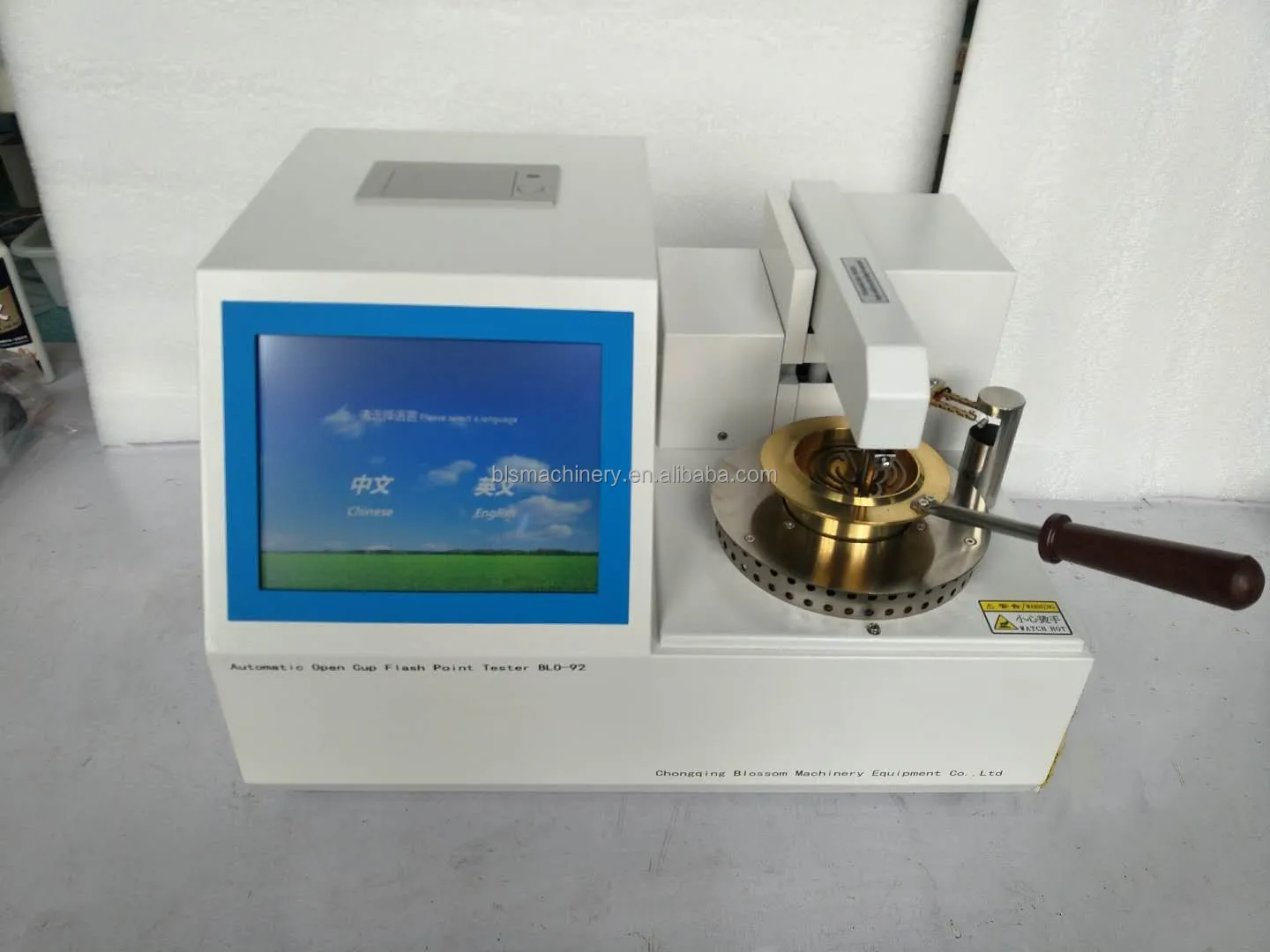 Engine Oil Analysis Equipment Astm D92 Cleveland Open Cup Flash Point