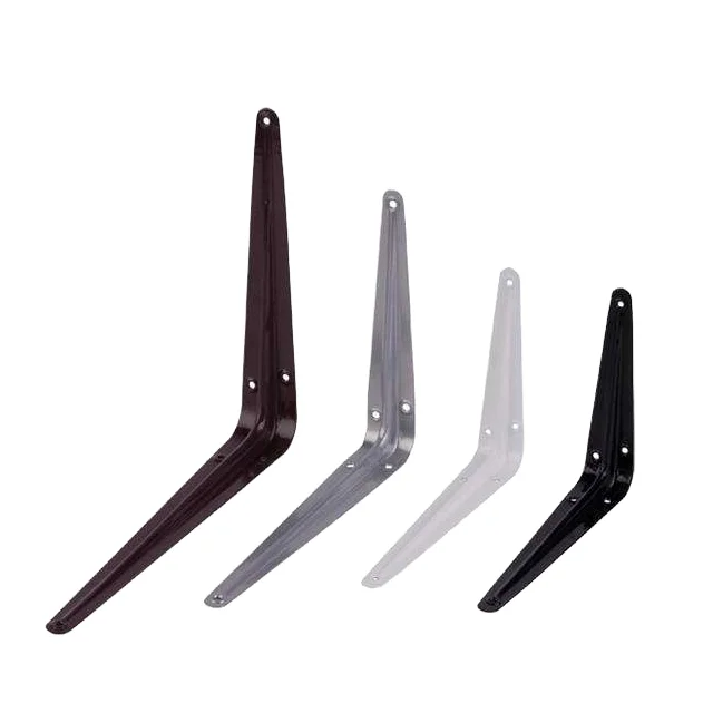 Many Colors Iron Triangle Shelf Support  Bracket for Bed Use