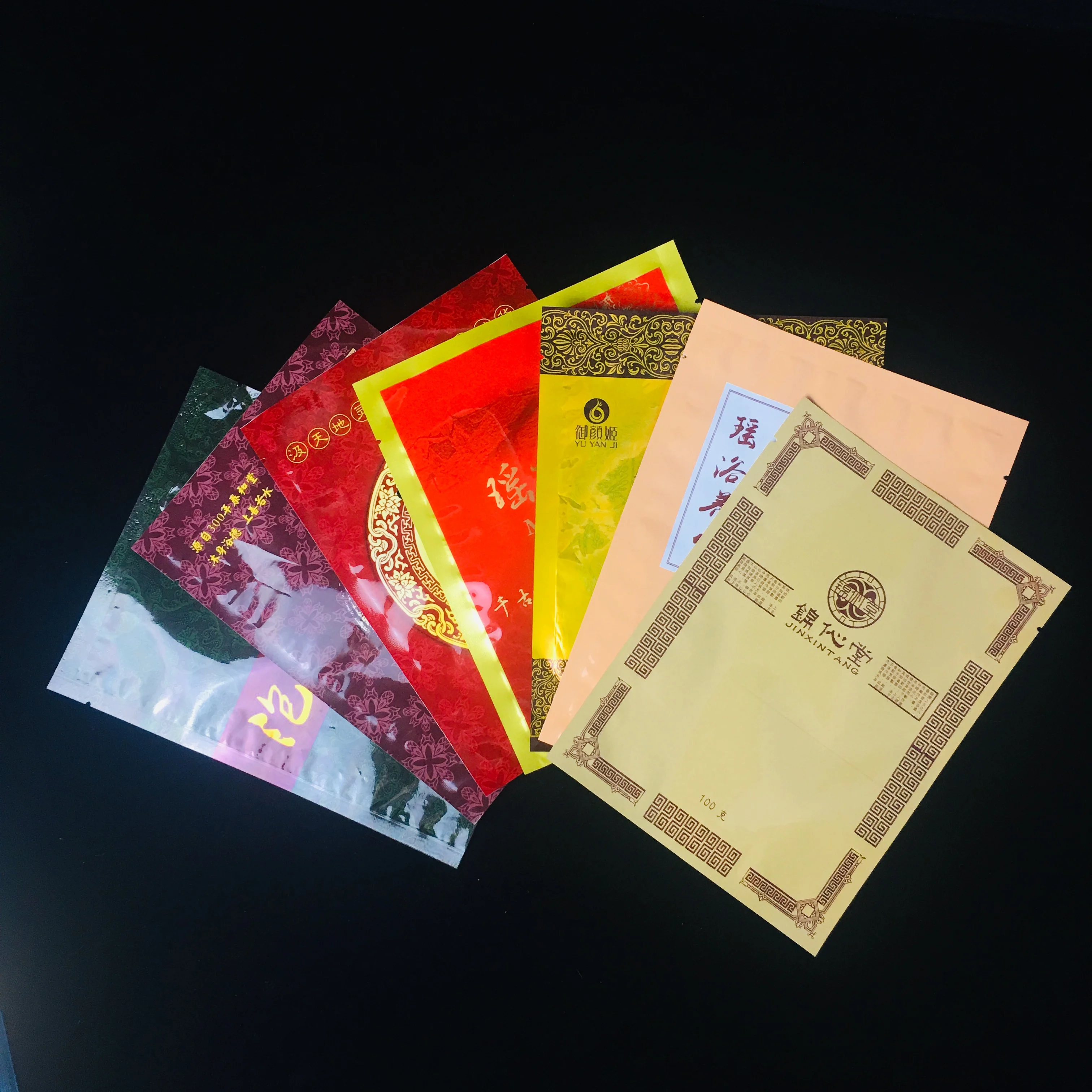 Organic Food Packaging Potato Chips Bag Foil Stand Up Zipper Plastic