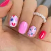 E8 - เล็บลายหัวใจน่ารักและจูบ