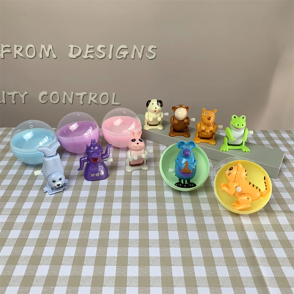 Wholesale Kids Plastic Classic Clockwork Animal Mystery Fillable