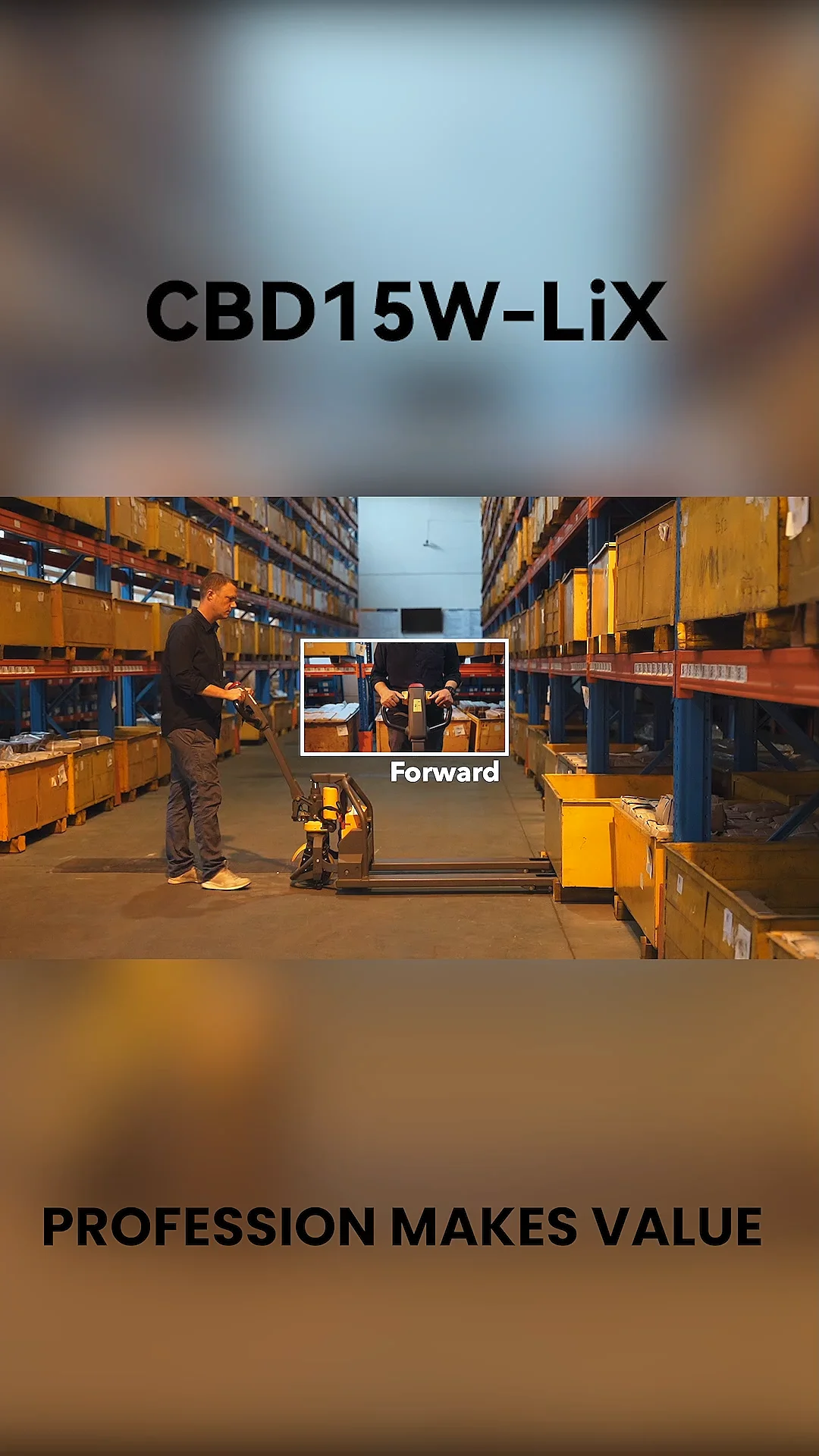 Viral Videos & Demos On Li-ion powered pallet truck Floating balance ...