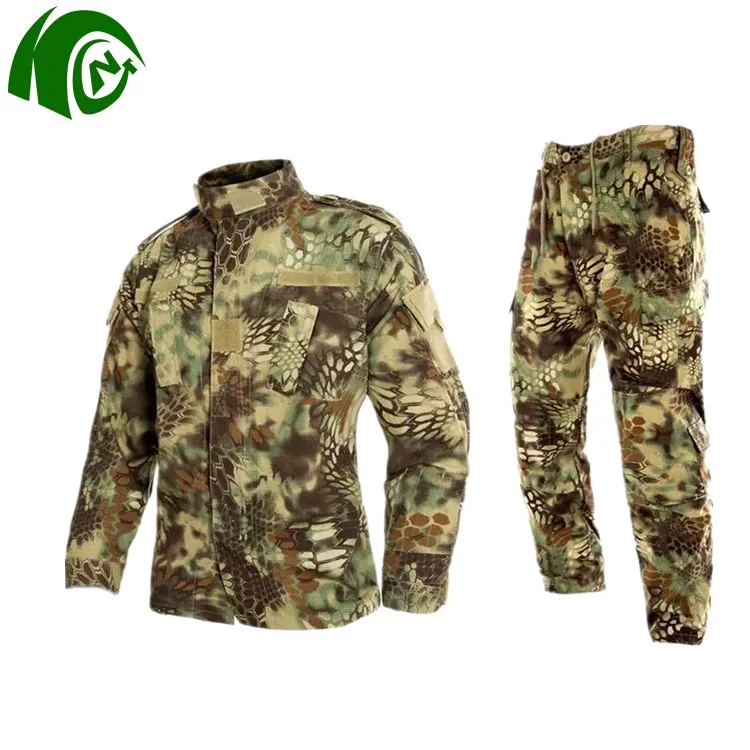 Kango USMC Tactical Uniform Camouflage High Quality ACU Jacket With Long Sleeve  Uniform