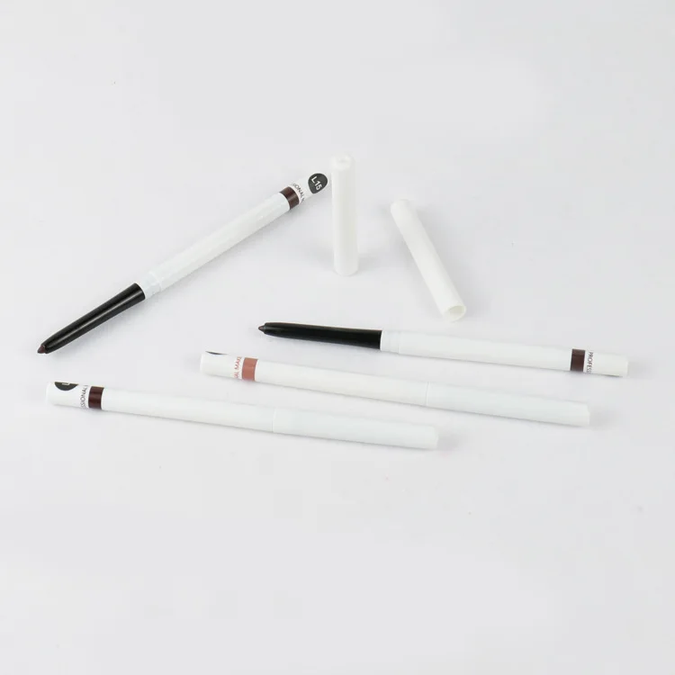 Muting Makeup Princess Private Label 15 Colors Lip Liner Vegan Nude Retractable Clear Waterproof Lip Liner