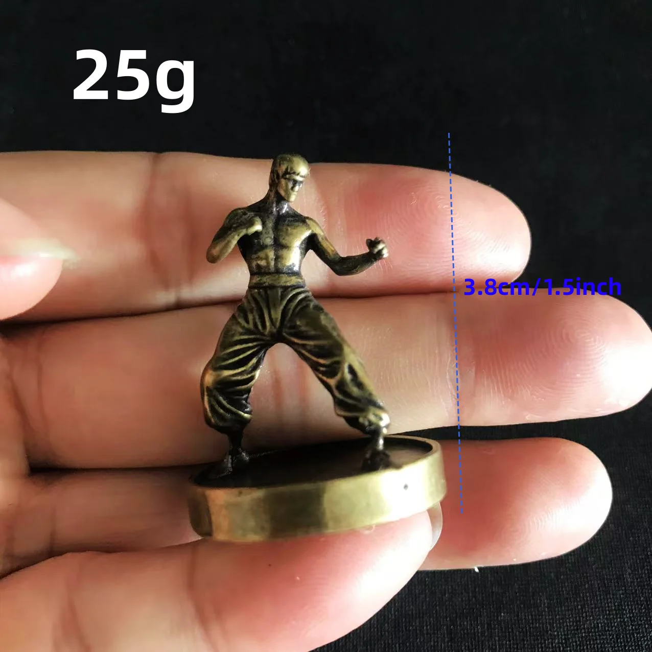 Antique Bronze Bruce Lee Sculpture for Home Decoration - OEM