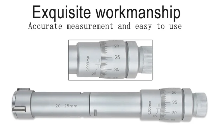 Guiliang Shan Three-point Internal Micrometers 5-30mm 6-200mm Inside 