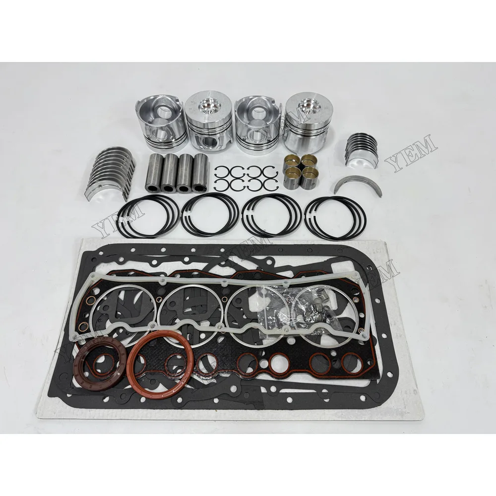For Deutz CA498-12 Piston and Rings With Gasket Set With Bearing Set Standard Size Engine Parts 4